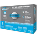 TaylorMade Tour Response Stripe Balls - Neon Blue - 12 Pack