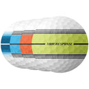 TaylorMade Tour Response Stripe Balls - Neon Multi - 12 Pack