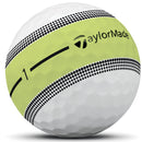 TaylorMade Tour Response Stripe Balls - Neon Multi - 12 Pack
