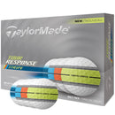 TaylorMade Tour Response Stripe Balls - Neon Multi - 12 Pack