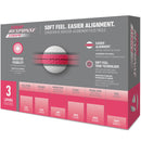 TaylorMade Tour Response Stripe Balls - Neon Pink - 12 Pack