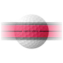 TaylorMade Tour Response Stripe Balls - Neon Pink - 12 Pack