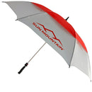 Sun Mountain 30 SPF Dual Canopy Umbrella - Rush Red/Cadet