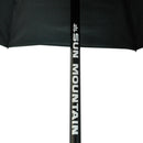 Sun Mountain H2NO Dual Canopy 68” Umbrella - Black