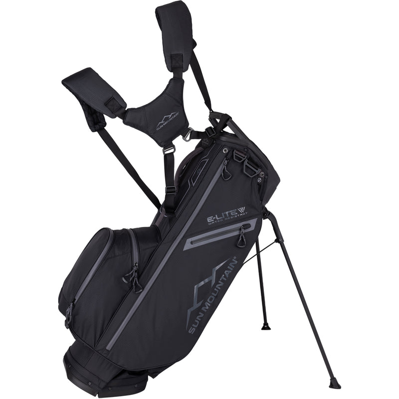 Sun Mountain E-LITE 14-Way Stand Bag - Black