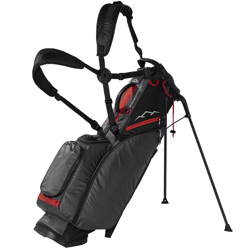 Sun Mountain Eclipse 2.5 Stand Bag - Black/Steel/Red