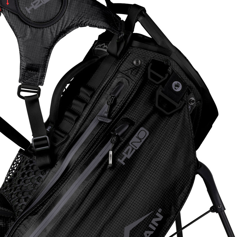 Sun Mountain H2NO 14-Way Lite Waterproof Stand Bag - Steel/Black