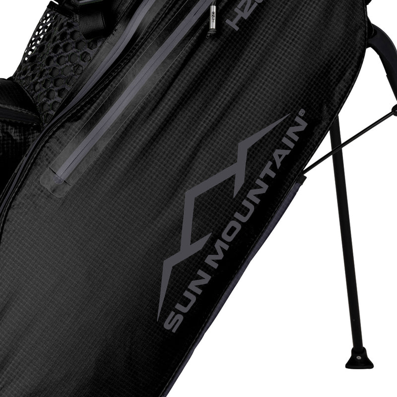 Sun Mountain H2NO 14-Way Lite Waterproof Stand Bag - Steel/Black