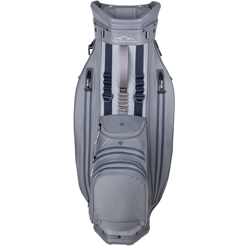 Sun Mountain H2NO ELITE Waterproof Cart Bag - Cadet/Nickel