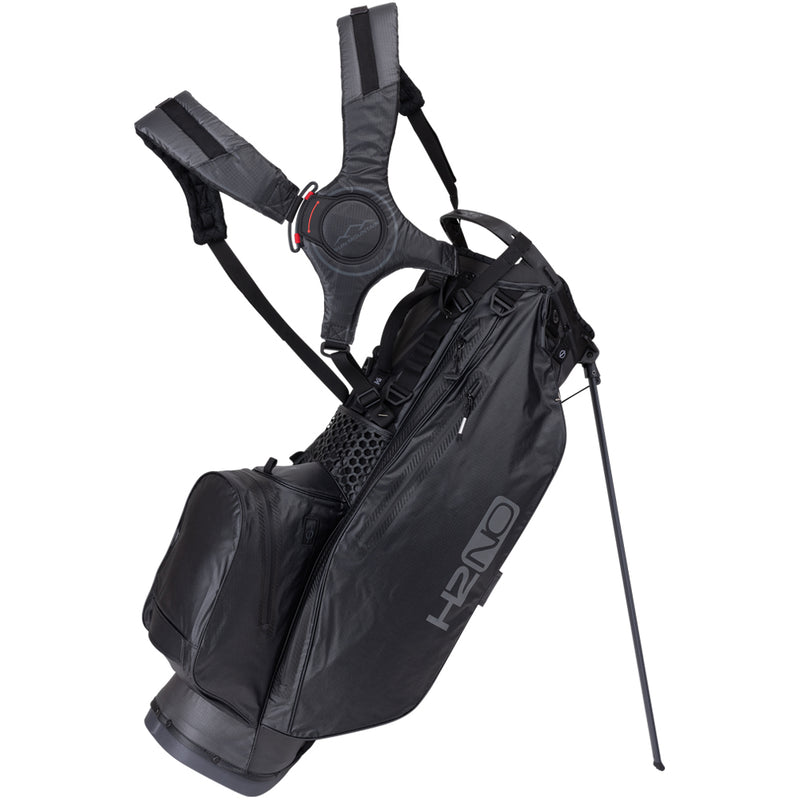 Sun Mountain H2NO Lite 14-Way Waterproof Stand Bag - Steel/Black