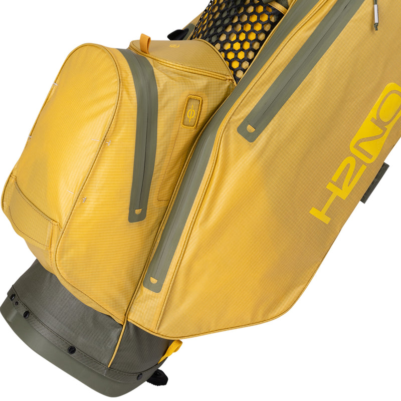 Sun Mountain H2NO Lite 4-Way Waterproof Stand Bag - Moss/Gold/Taxi