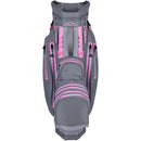 Sun Mountain H2NO Lite Waterproof Cart Bag - Nickel/Cadet/Pink