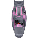 Sun Mountain H2NO Lite Waterproof Cart Bag - Nickel/Cadet/Pink