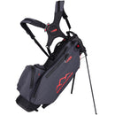 Sun Mountain H2NO Lite Waterproof Stand Bag - Black/Steel/Red