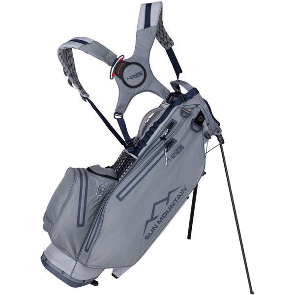 Sun Mountain H2NO Lite Waterproof Stand Bag - Cadet/Nickel