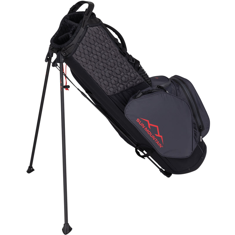 Sun Mountain H2NO Litespeed Waterproof Stand Bag - Cadet/Black/Steel/Red