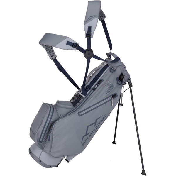 Sun Mountain H2NO Litespeed Waterproof Stand Bag - Cadet/Nickel