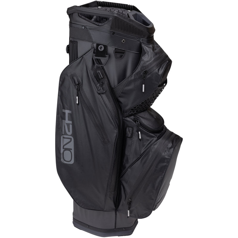 Sun Mountain H2NO Staff Waterproof Cart Bag - Steel/Black