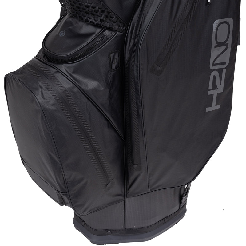 Sun Mountain H2NO Staff Waterproof Cart Bag - Steel/Black