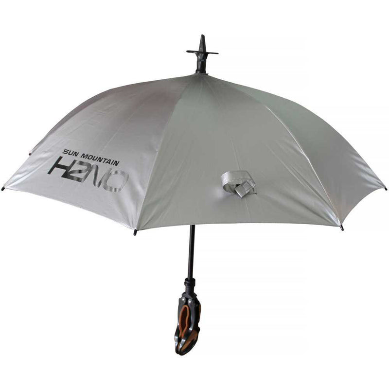 Sun Mountain UV Spectator Seat Umbrella - Silver