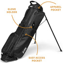 Sunday Golf El Camino Stand Bag - Matte Black