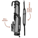 Sunday Golf Loma Pencil Stand Bag - Heather Grey