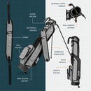 Sunday Golf Loma Pencil Stand Bag - Heather Grey