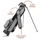 Sunday Golf Loma Pencil Stand Bag - Heather Grey