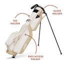 Sunday Golf Loma XL Pencil Stand Bag - Toasted Almond