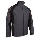 Sunderland Typhoon Waterproof Golf Jacket - Charcoal/Black/Inferno