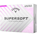 Callaway Supersoft Golf Balls - Pink Splatter - 12 Pack
