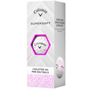 Callaway Supersoft Golf Balls - Pink Splatter - 12 Pack