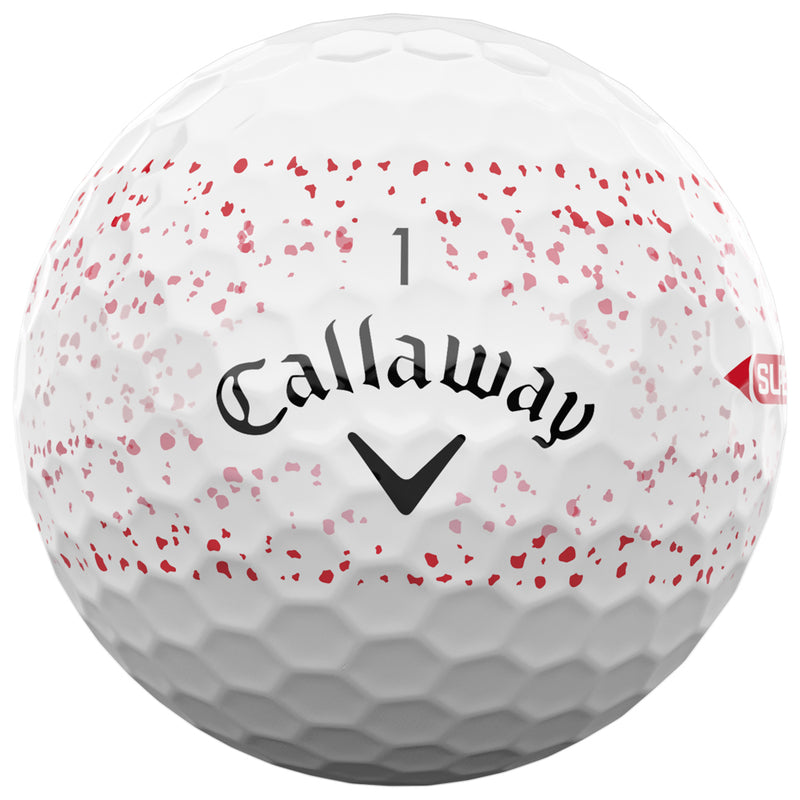 Callaway Supersoft Golf Balls - Red Splatter - 12 Pack