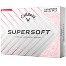Callaway Supersoft Golf Balls - Red Splatter - 12 Pack