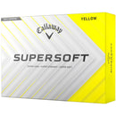 Callaway Supersoft Golf Balls - Yellow - Personalised Logo