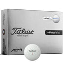 Titleist Pro V1x Left Dash AIM Blue Line Performance Golf Balls - White - 12 Pack