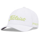 Titleist Junior Tour Performance Cap - White/LightLime