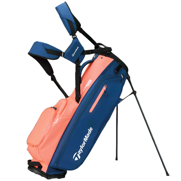 TaylorMade Flextech Stand Bag - Coral/Navy