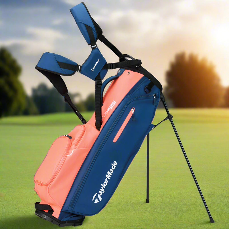 TaylorMade Flextech Stand Bag - Coral/Navy