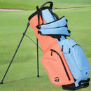 TaylorMade Flextech Crossover Stand Bag - Coral/Light Blue