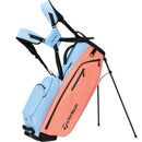 TaylorMade Flextech Crossover Stand Bag - Coral/Light Blue