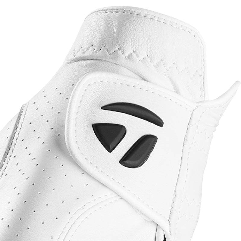 TaylorMade Tour Preferred Leather Glove - White