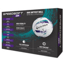 TaylorMade SpeedSoft Ink Golf Balls - Purple/Teal - 12 Pack