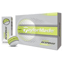 TaylorMade Tour Response Stripe Golf Balls - Neon Yellow - 4 For 3 Dozen