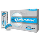 TaylorMade Tour Response Stripe Golf Balls - Neon Blue - 12 Pack