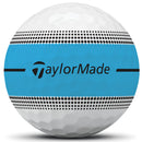 TaylorMade Tour Response Stripe Golf Balls - Neon Blue - 12 Pack