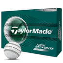 TaylorMade Tour Response Stripe Golf Balls - White/Black - 12 Pack