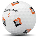 TaylorMade TP5x Pix Golf Balls - White - 12 Pack