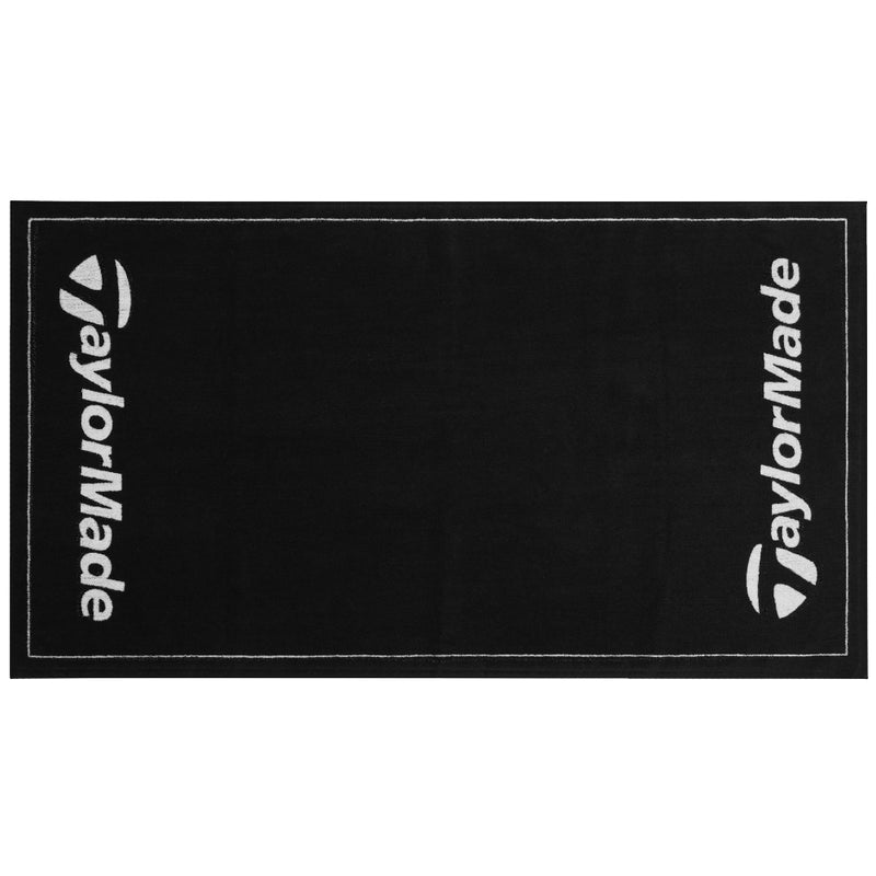 TaylorMade Tour Towel - Black