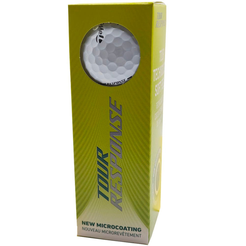 TaylorMade Tour Response Golf Balls - White - 3 Sleeve